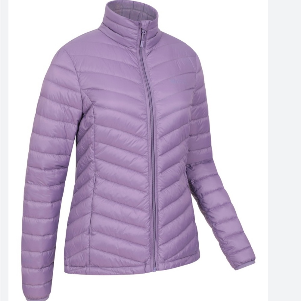 Mountain Warehouse Women's Purple Down Puffer Jacket Large
